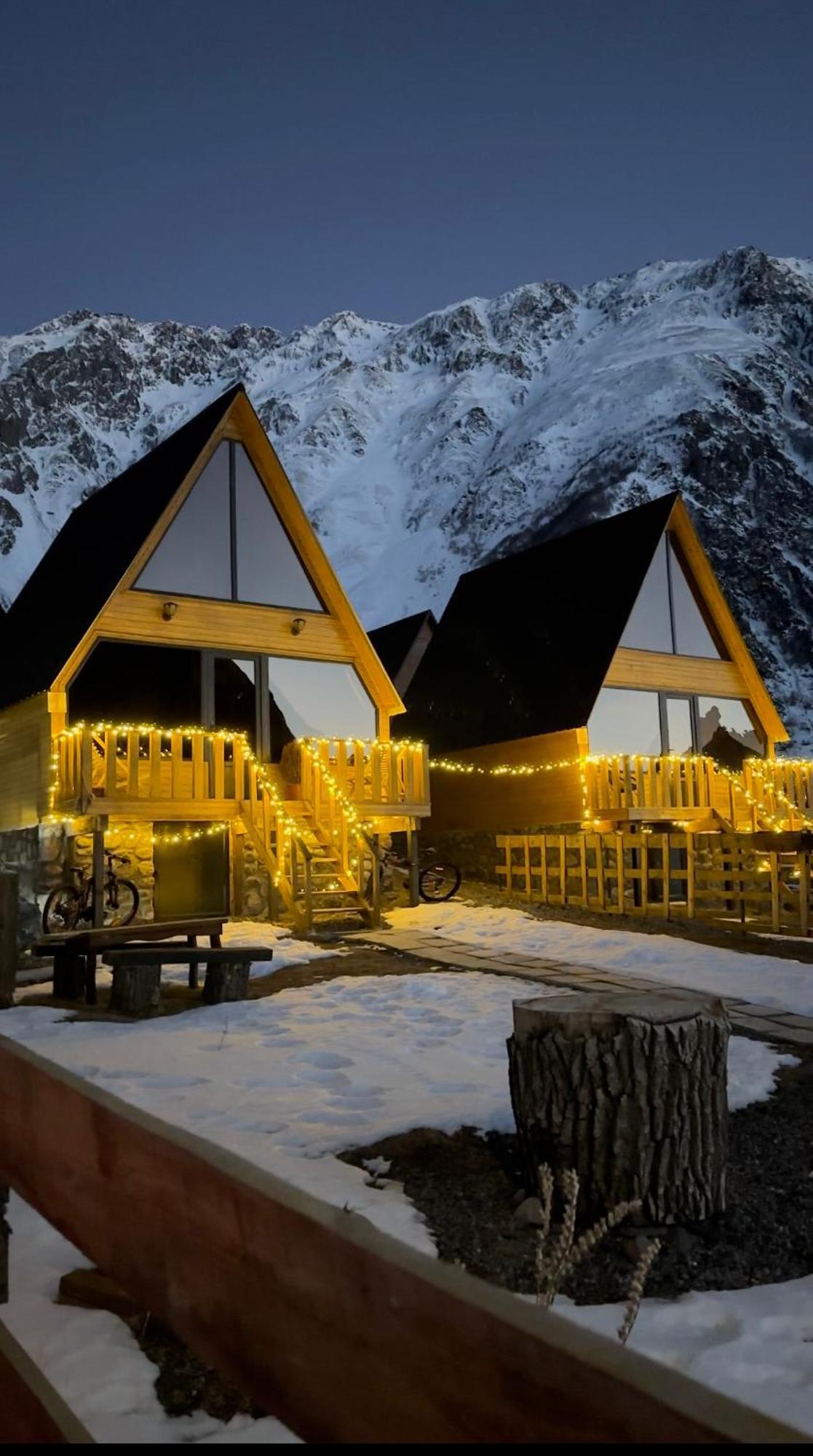 Cottage Carpe Diem Kazbegi Bagian luar foto